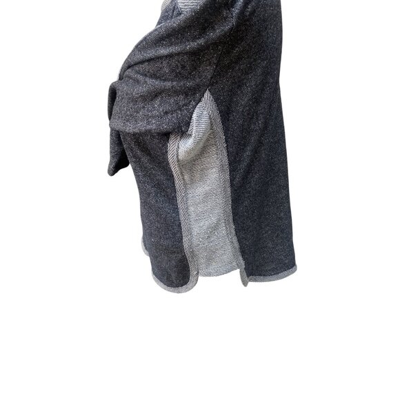 Cathy Daniels Womens Heather Gray & Light Gray Knit Sweater 3/4 Sleeve Relaxed F - Picture 3 of 6